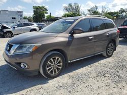 Salvage cars for sale at Opa Locka, FL auction: 2016 Nissan Pathfinder S