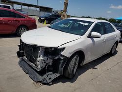 Vehiculos salvage en venta de Copart Grand Prairie, TX: 2014 Toyota Camry L