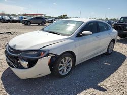 Salvage cars for sale at Cahokia Heights, IL auction: 2016 Chrysler 200 Limited