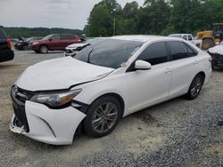 Salvage cars for sale at Concord, NC auction: 2015 Toyota Camry LE