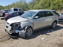 Salvage cars for sale at Marlboro, NY auction: 2013 Chevrolet Equinox LS