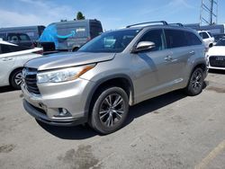 Salvage Cars with No Bids Yet For Sale at auction: 2016 Toyota Highlander XLE