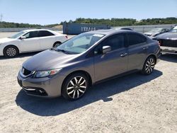Salvage cars for sale from Copart Anderson, CA: 2014 Honda Civic EXL