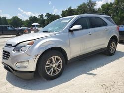 Vehiculos salvage en venta de Copart Ocala, FL: 2017 Chevrolet Equinox LT