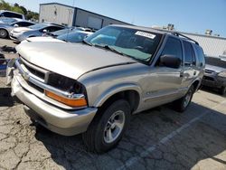 Salvage cars for sale from Copart Vallejo, CA: 2002 Chevrolet Blazer
