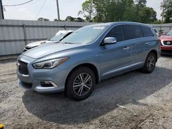 Salvage cars for sale at Gastonia, NC auction: 2017 Infiniti QX60