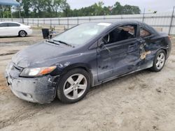 Salvage cars for sale at Spartanburg, SC auction: 2007 Honda Civic EX