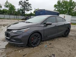 Salvage cars for sale at Hampton, VA auction: 2017 Chevrolet Cruze LT