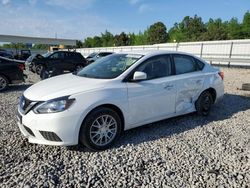 Salvage cars for sale at Memphis, TN auction: 2017 Nissan Sentra S
