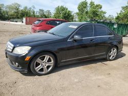 Mercedes-Benz c-Class salvage cars for sale: 2010 Mercedes-Benz C300