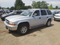 Salvage cars for sale at Finksburg, MD auction: 2002 Dodge Durango SLT