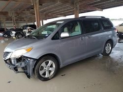 Salvage cars for sale from Copart Houston, TX: 2013 Toyota Sienna LE