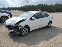 Toyota Corolla l salvage cars for sale: 2019 Toyota Corolla L