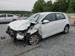 Volkswagen Golf s salvage cars for sale: 2018 Volkswagen Golf S