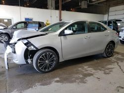 Salvage cars for sale at auction: 2014 Toyota Corolla L