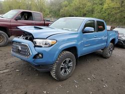 Salvage cars for sale from Copart Marlboro, NY: 2019 Toyota Tacoma Double Cab