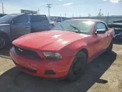 Salvage cars for sale at Chicago Heights, IL auction: 2010 Ford Mustang