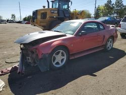 Ford salvage cars for sale: 2002 Ford Mustang