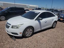 Chevrolet Cruze LS salvage cars for sale: 2012 Chevrolet Cruze LS