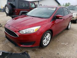 Salvage cars for sale at Pekin, IL auction: 2016 Ford Focus SE