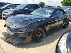 Vehiculos salvage en venta de Copart Wilmer, TX: 2018 Ford Mustang