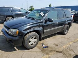 Salvage cars for sale at Woodhaven, MI auction: 2003 Chevrolet Trailblazer