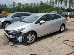 Salvage cars for sale at Harleyville, SC auction: 2017 Chevrolet Cruze LT