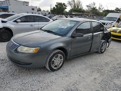 Salvage cars for sale from Copart Opa Locka, FL: 2005 Saturn Ion Level 2