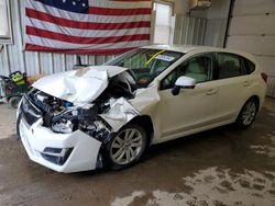 Salvage cars for sale at Lyman, ME auction: 2016 Subaru Impreza Premium