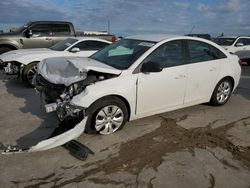Salvage cars for sale at Grand Prairie, TX auction: 2016 Chevrolet Cruze Limited LS
