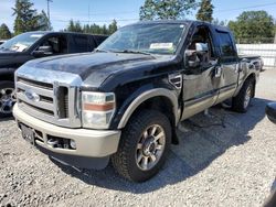 Salvage cars for sale from Copart Graham, WA: 2008 Ford F350 SRW Super Duty