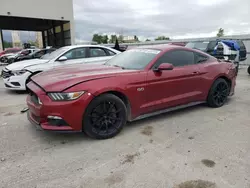 Salvage cars for sale at Kansas City, KS auction: 2015 Ford Mustang GT