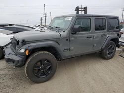 Jeep salvage cars for sale: 2021 Jeep Wrangler Unlimited Sport