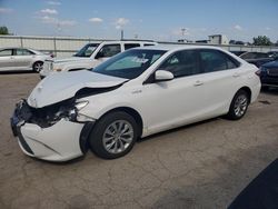 Salvage cars for sale at Dyer, IN auction: 2017 Toyota Camry Hybrid