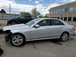 Salvage cars for sale from Copart Littleton, CO: 2011 Mercedes-Benz E 350 4matic