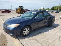 Salvage cars for sale at Oklahoma City, OK auction: 2002 Toyota Camry LE