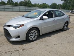 Flood-damaged cars for sale at auction: 2017 Toyota Corolla L