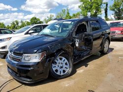 Salvage cars for sale at Bridgeton, MO auction: 2019 Dodge Journey SE