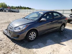 Salvage cars for sale at Franklin, WI auction: 2012 Hyundai Accent GLS