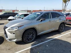 Salvage cars for sale from Copart Van Nuys, CA: 2017 Lexus RX 450H Base