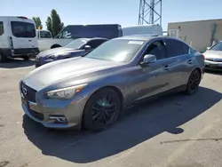 Salvage cars for sale from Copart Hayward, CA: 2014 Infiniti Q50 Base