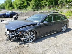 Salvage cars for sale from Copart Marlboro, NY: 2023 Audi A6 Allroad Prestige