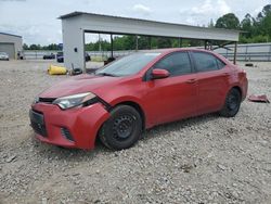 Salvage cars for sale from Copart Memphis, TN: 2016 Toyota Corolla L