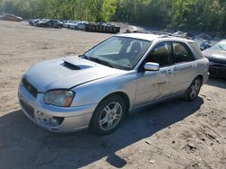 Salvage cars for sale at Marlboro, NY auction: 2004 Subaru Impreza WRX