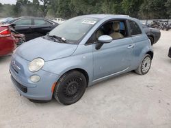 Vehiculos salvage en venta de Copart Ocala, FL: 2013 Fiat 500 POP