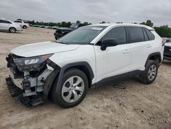 Salvage cars for sale at Houston, TX auction: 2022 Toyota Rav4 LE