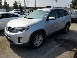 Salvage cars for sale at Rancho Cucamonga, CA auction: 2014 KIA Sorento LX