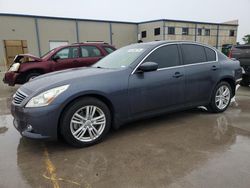 Salvage cars for sale at Wilmer, TX auction: 2010 Infiniti G37