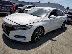 Honda Accord Sport salvage cars for sale: 2020 Honda Accord Sport