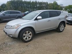 Salvage cars for sale at North Billerica, MA auction: 2007 Nissan Murano SL
